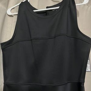 Black mid dress.